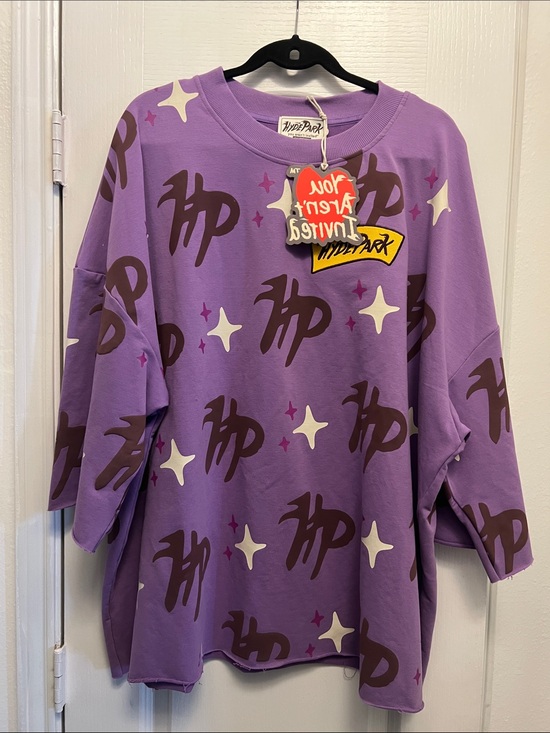Hyde Park Other - Men’s Hyde Park Purple Graphic Oversized Top